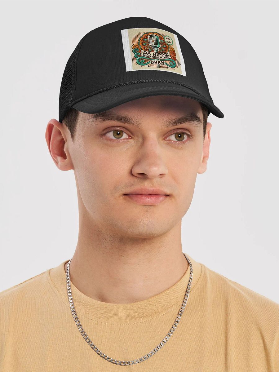 Da Vintage Microphone Mandala Trucker Hat product image (5)