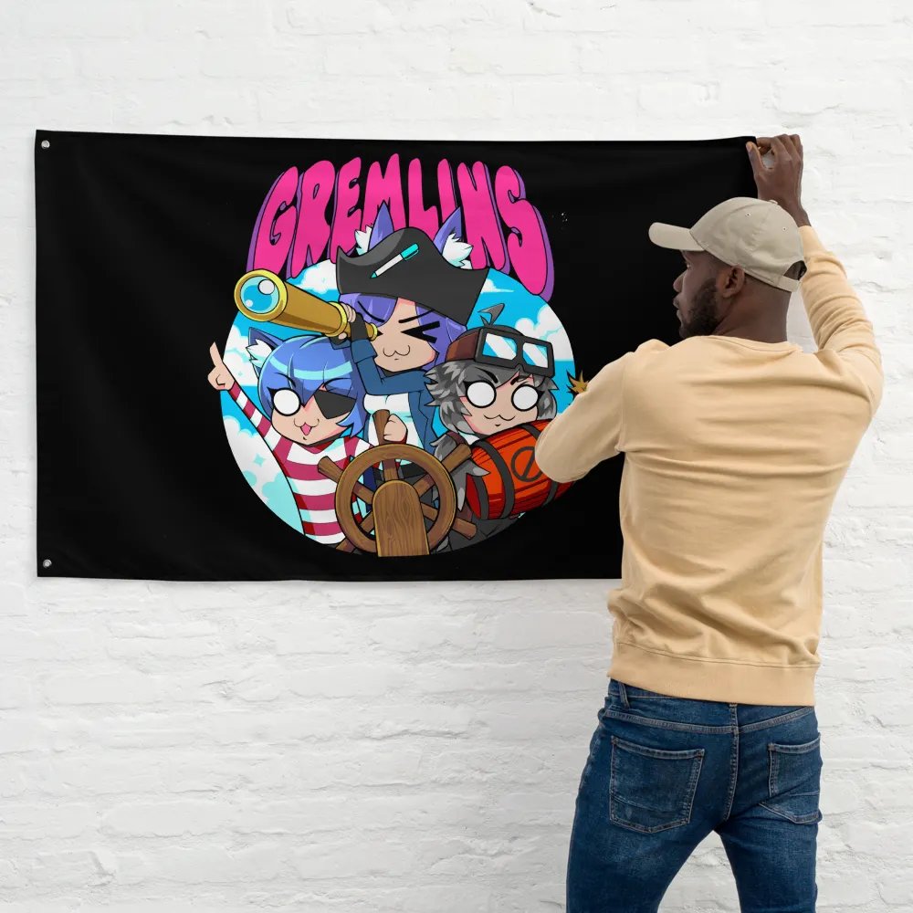Gremlin Gang Flag product image (11)
