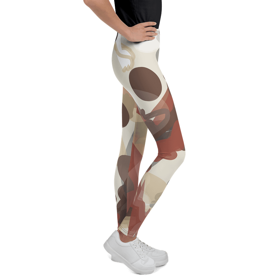 Vibrant Layers Youth Leggings product image (4)