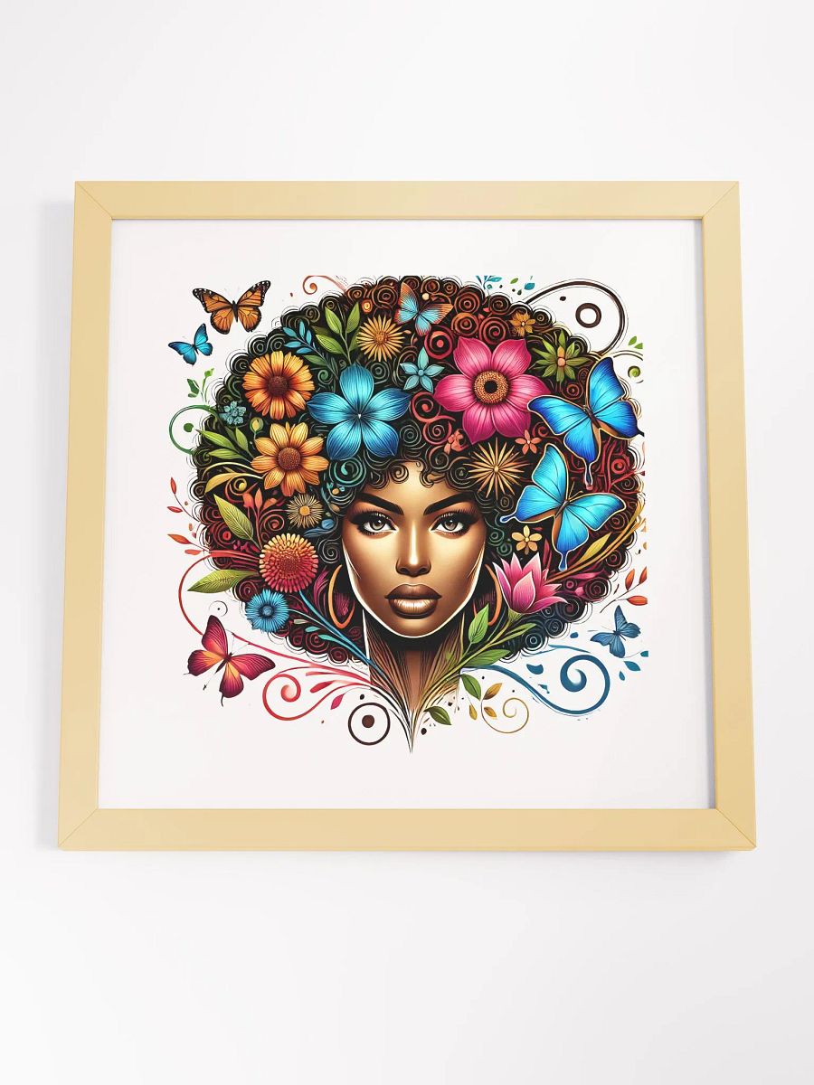 VEDENS Floral Framed in Ayous Wood product image (3)