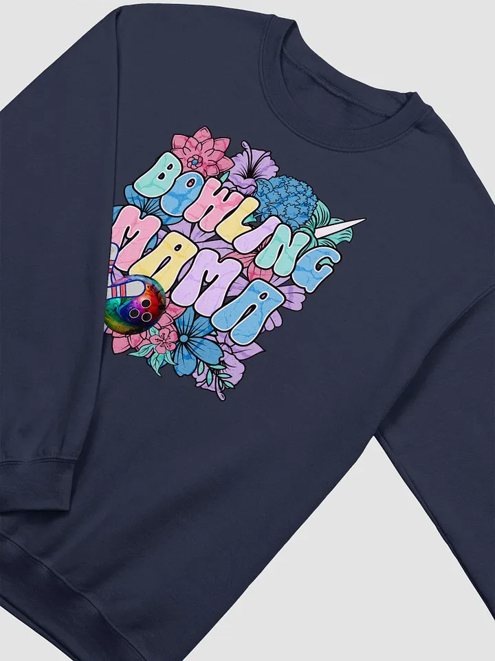 Bowling Mama Floral Crewneck Sweatshirt product image (14)