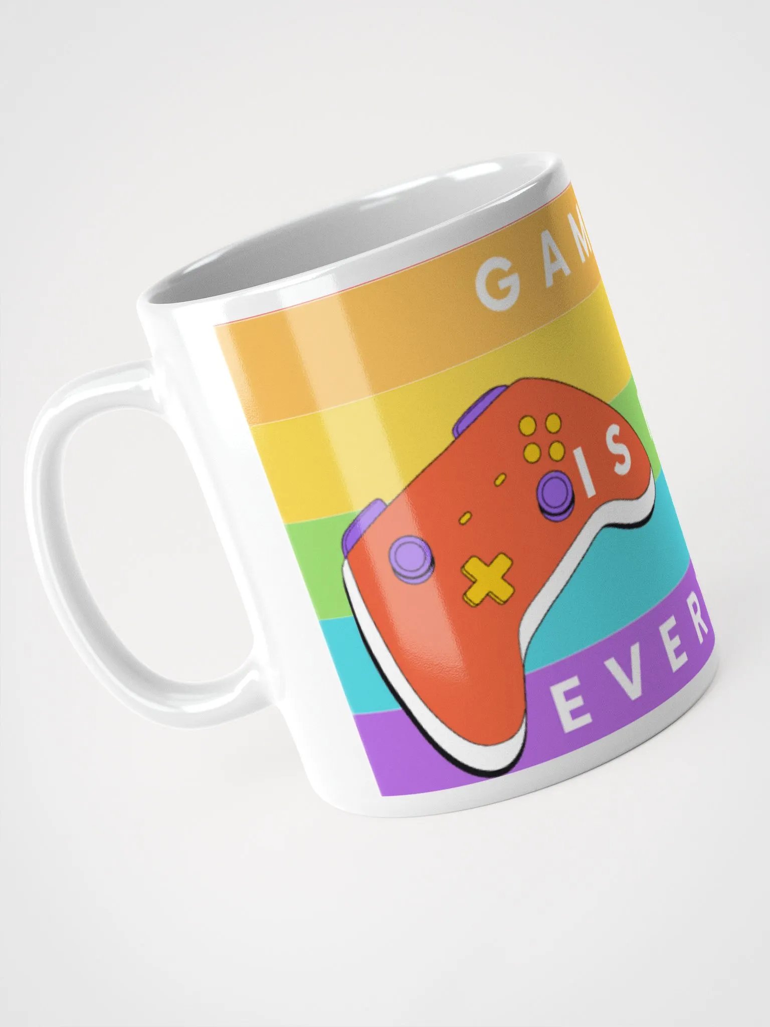 Gaming Is For Everyone Rainbow Mug product image (2)