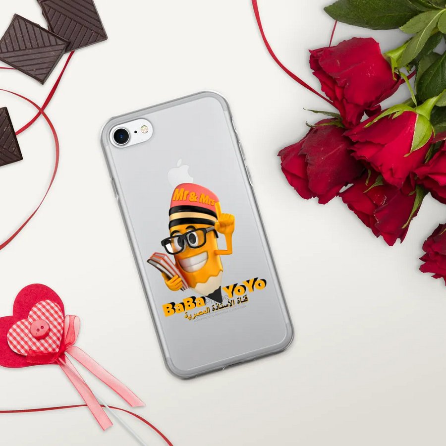 iPhone clear printed case product image (10)