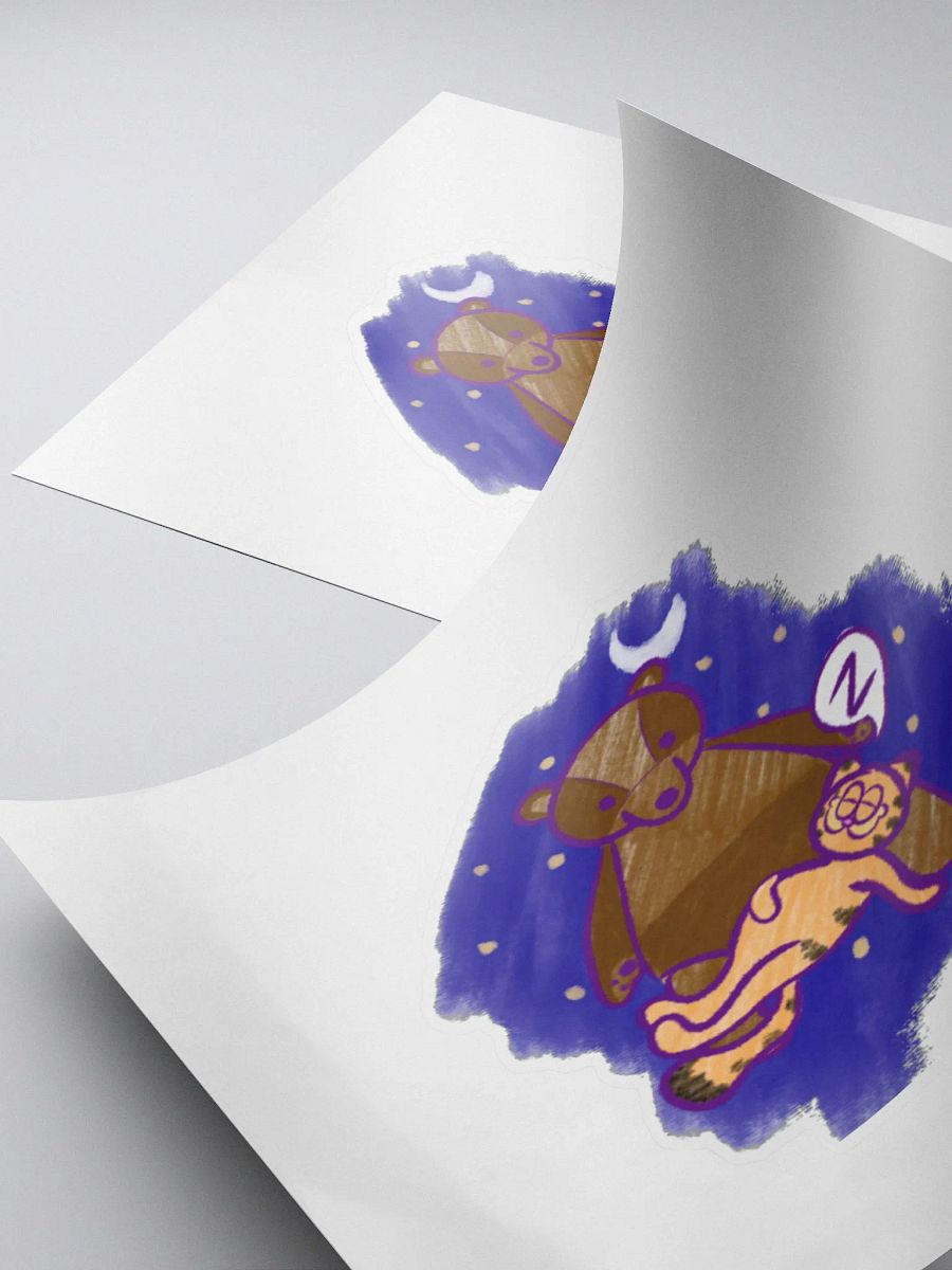 Garf Night Sticker product image (4)