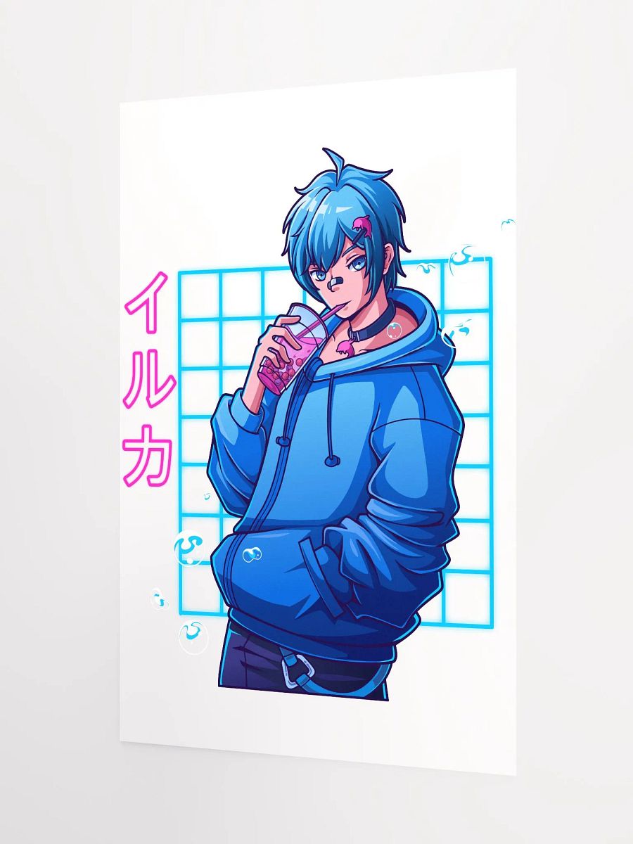 Dolphin Streetwear Matte Paper Poster product image (3)