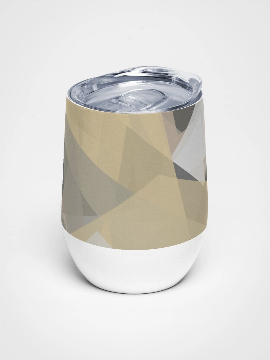Geometric Elegance Wine Tumbler product image (5)