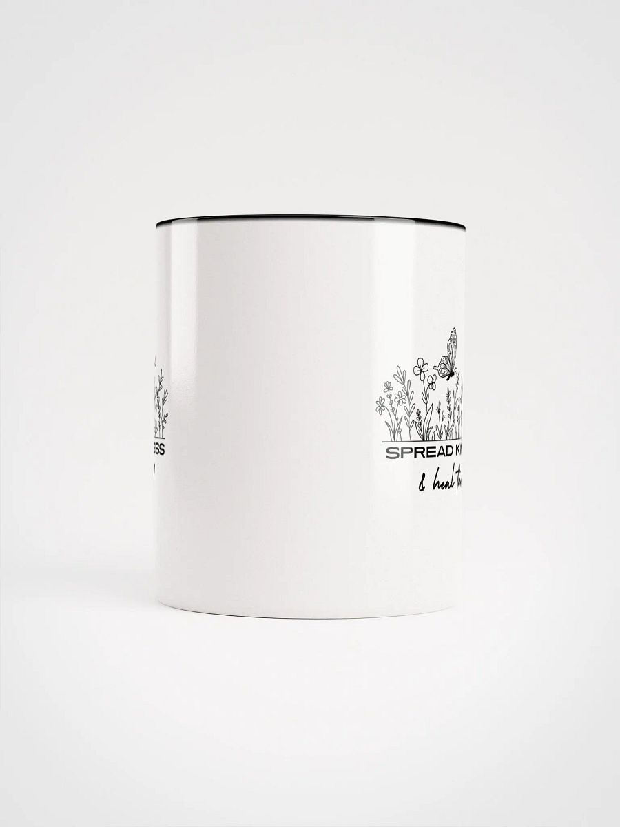 Spread Kindness Ceramic Mug - Black & White product image (5)