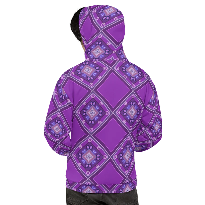 Purple Pattern Hoodie product image (1)