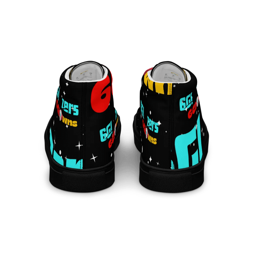 DA6iXXWRLD X 6IXX 1'S DARK SIDERS HIGH TOPS 6GLAZERS & 6CLOWNS product image (5)