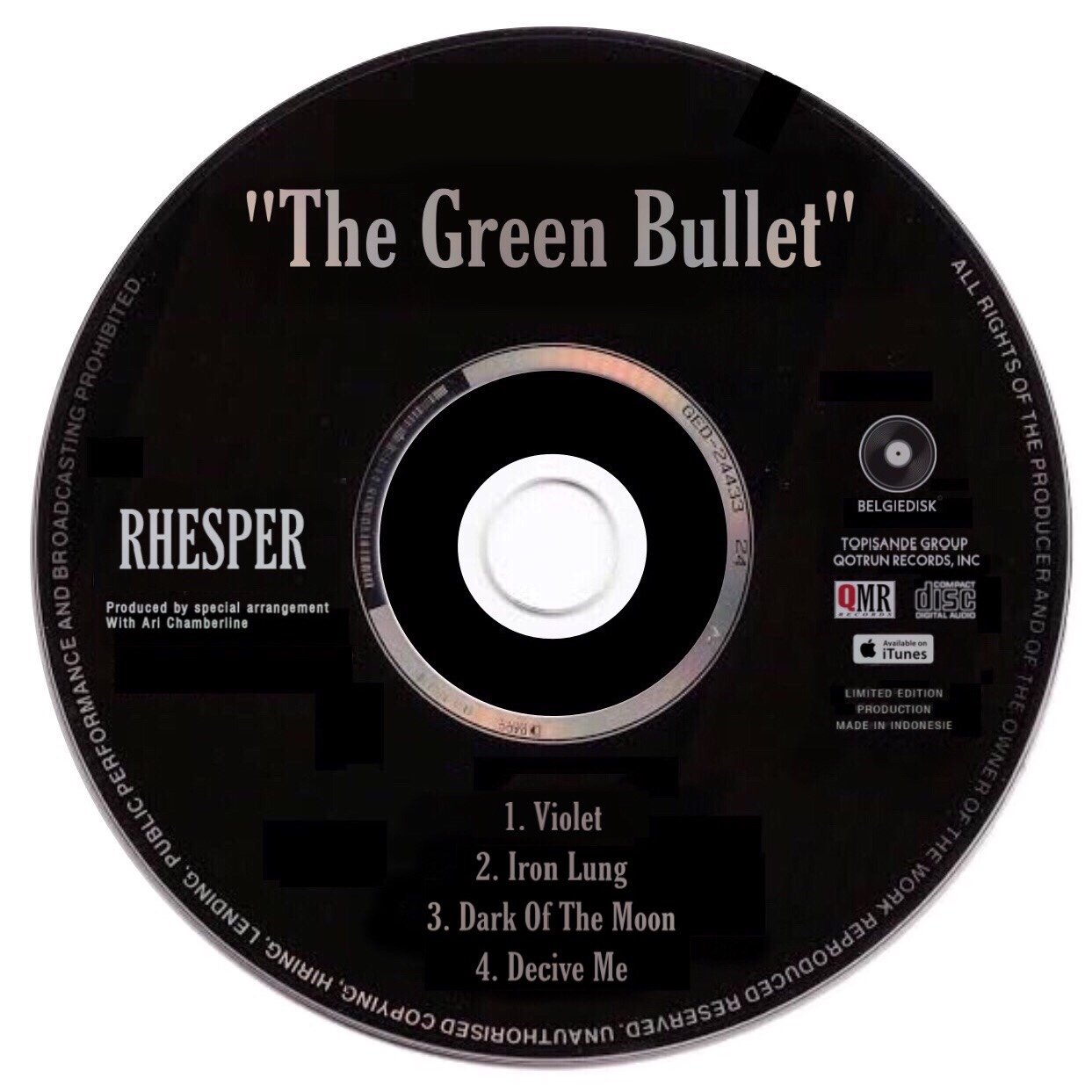 The Green Bullet (2019) album 2'CD product image (2)