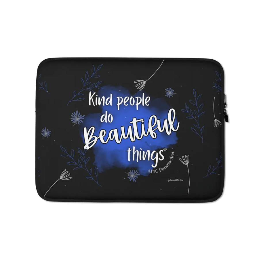 KPDBT - Black/Blue Laptop Sleeve product image (1)