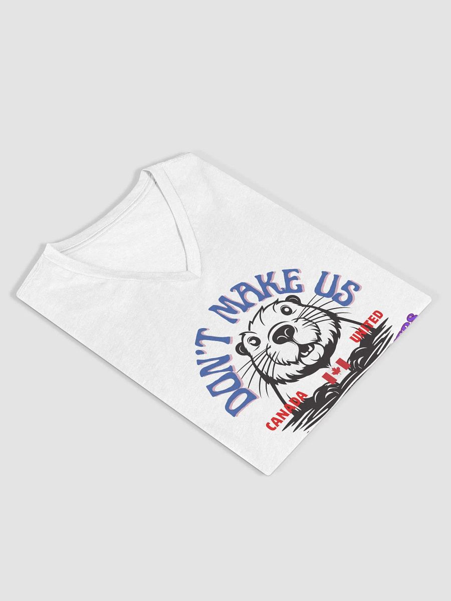 Canadian Beaver V-Neck Tee product image (10)