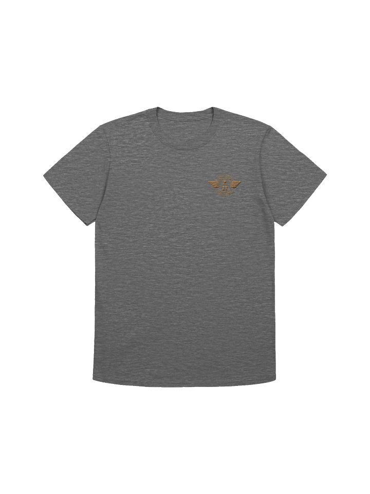 Left Seat Culture T-Shirt - Grey / Gold product image (1)