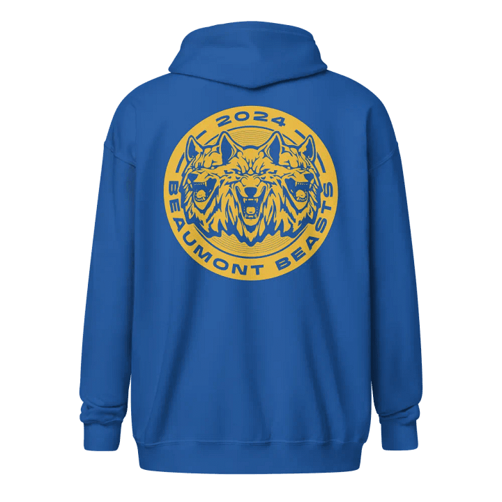 Beaumont Beasts Dark Zip-Up Hoodie product image (10)