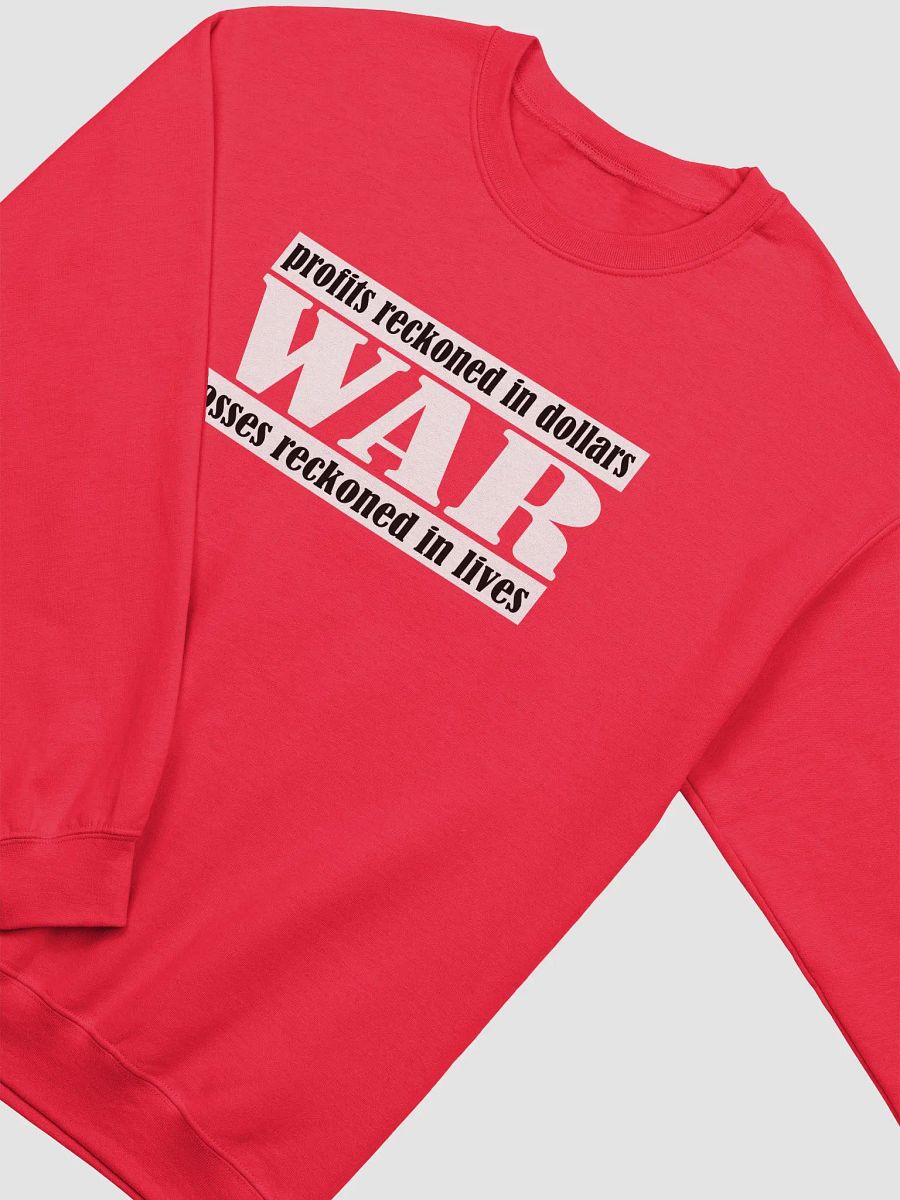 The Cost Of War - Gildan Classic Crewneck Sweatshirt product image (2)