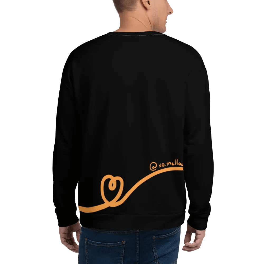 Mellow Ribbon Sweater (Black and Orange) product image (2)