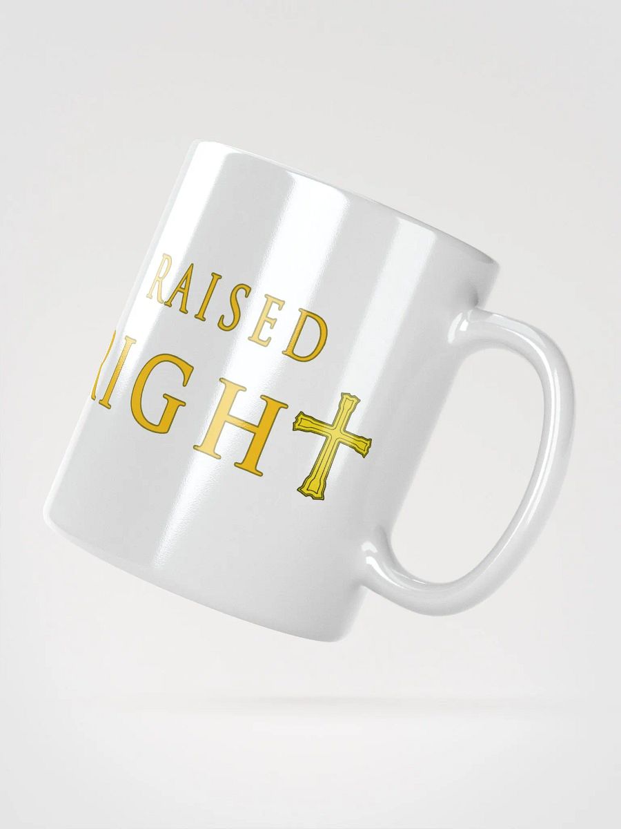 Raised Right Gold Cross Mug product image (3)