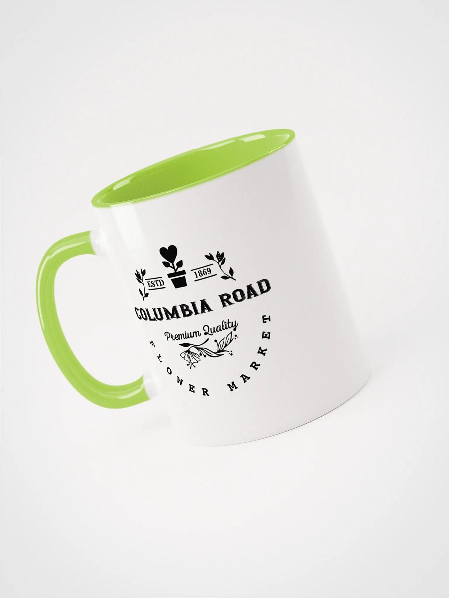 Columbia Road Market Peek-a-Boo Ceramic Mug (Green) product image (3)