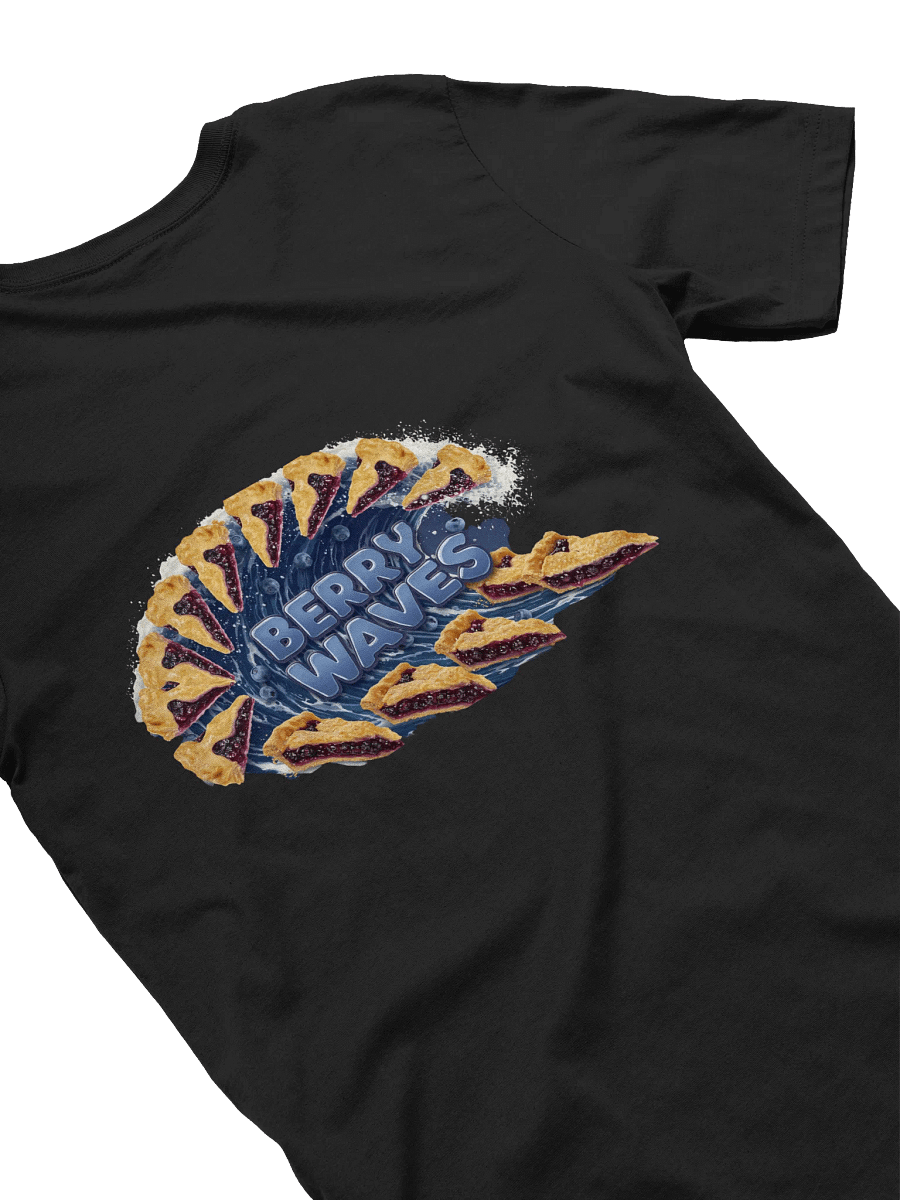 Blueberry Pie Wave-Inspired Bella+Canvas T-Shirt product image (35)