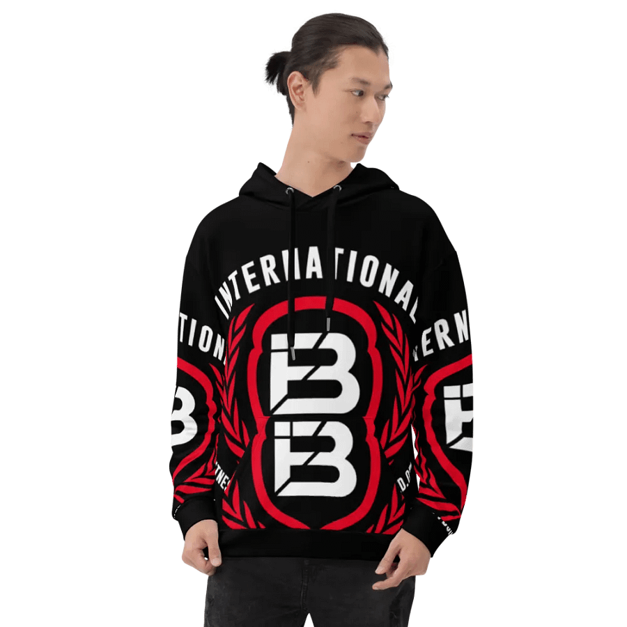 IFBNewsfeed.Org's All-Over Print Recycled Unisex Hoodie product image (8)