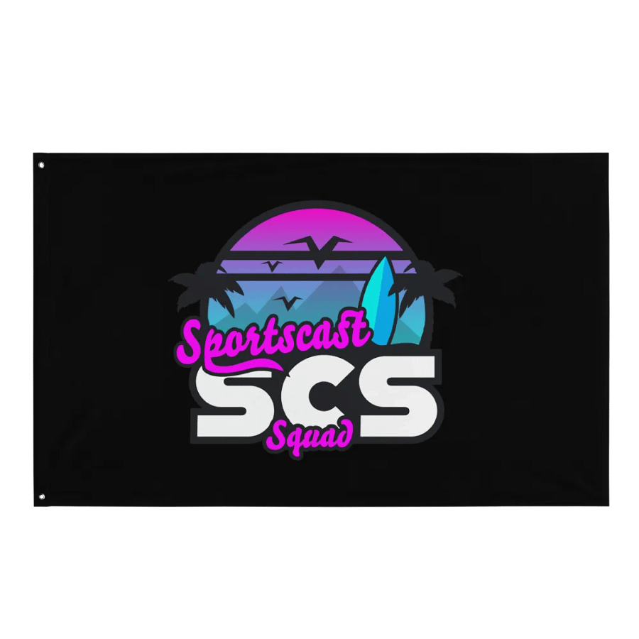 SCS SUMMERTIME FLAG (BLACK) product image (1)