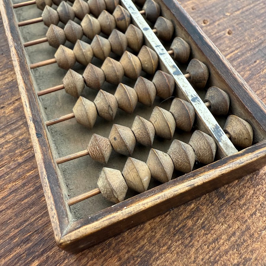 🎎 Antique Japanese Soroban Abacus (Small Merchant’s Model) – Early Showa or Earlier – Japan Antique Roadshow product image (4)