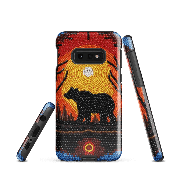 Bear Sunset Faux-Beadwork Samsung® Tough Case product image (2)
