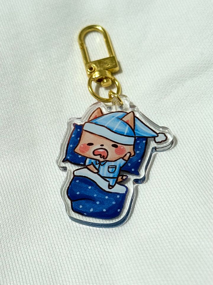 Sleepy Lumi | Acrylic Keychain product image (1)