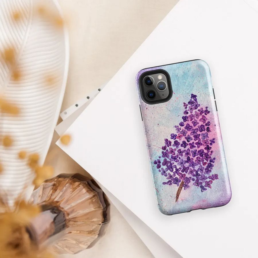 Lilac Dreams Tough iPhone® Case product image (37)