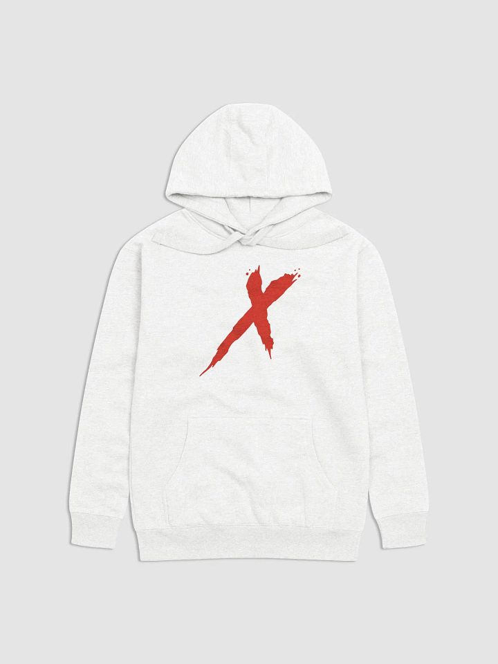 Red X Logo Hoodie product image (1)