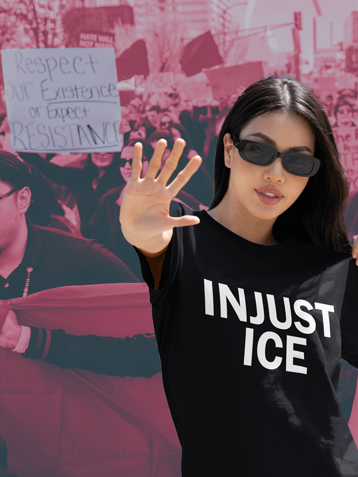 Injustice © ICE Immigration T-Shirt © - Being Liberal product image (1)