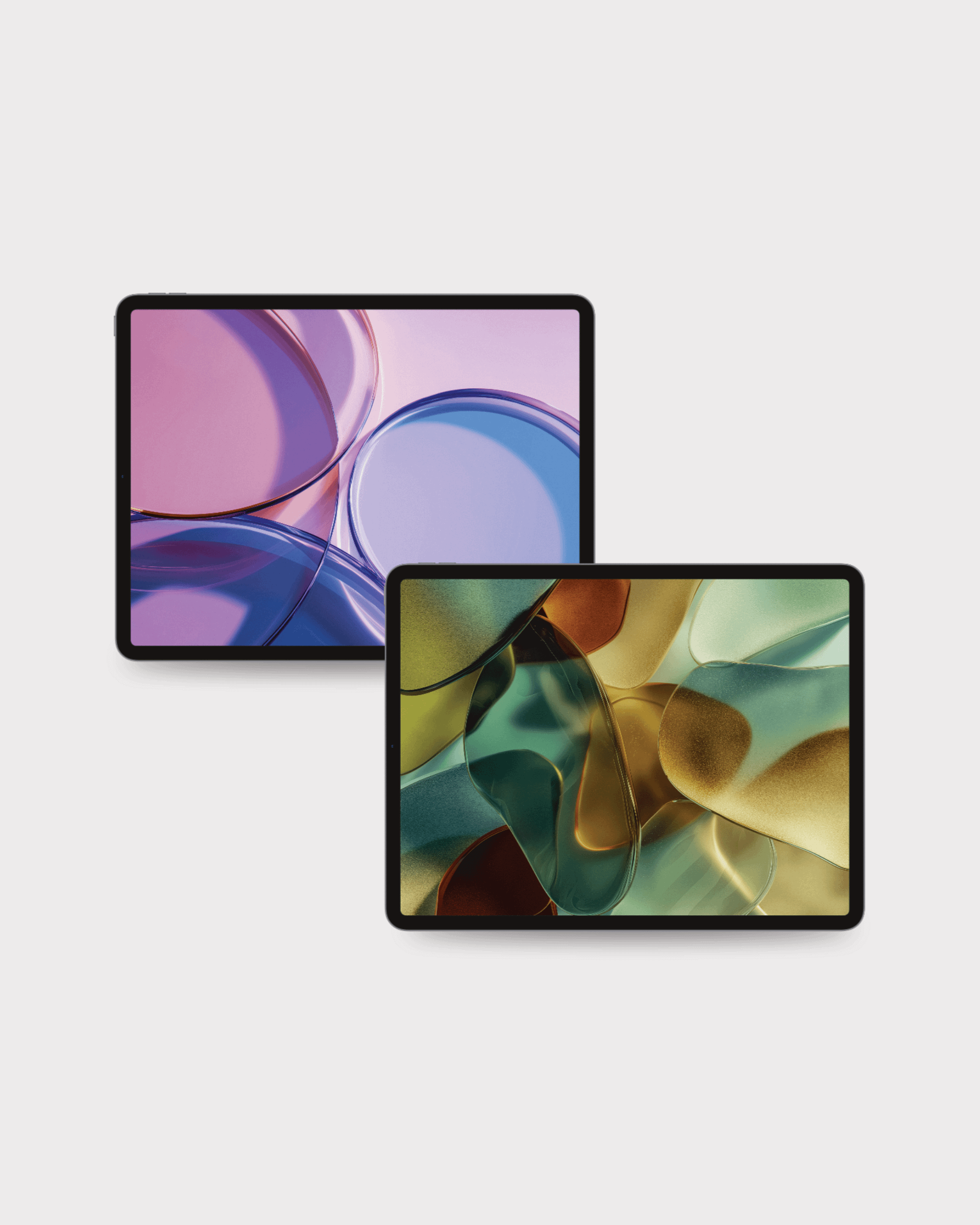 Aqua Glass 8K Wallpaper Pack product image (4)