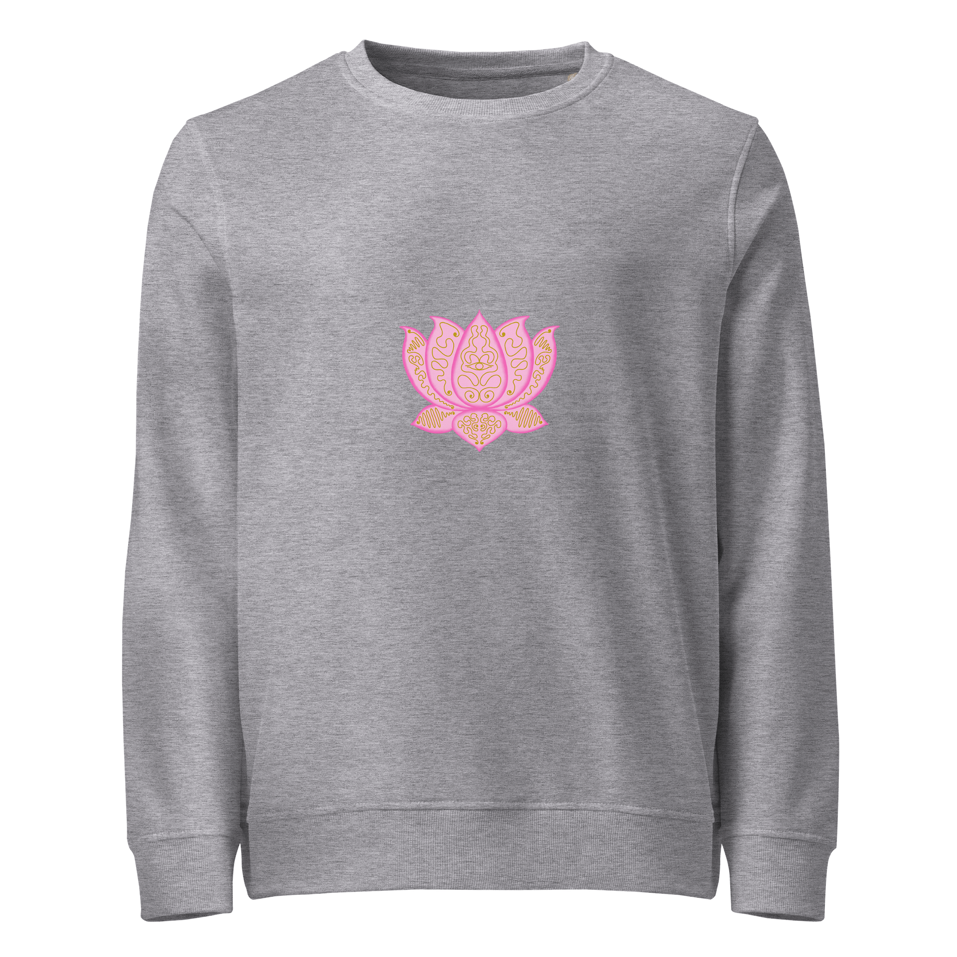Golden Lotus Organic Sweatshirt product image (1)