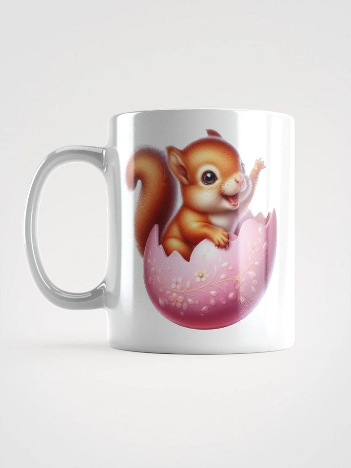 Squirrel Easter Egg - White Mug product image (2)