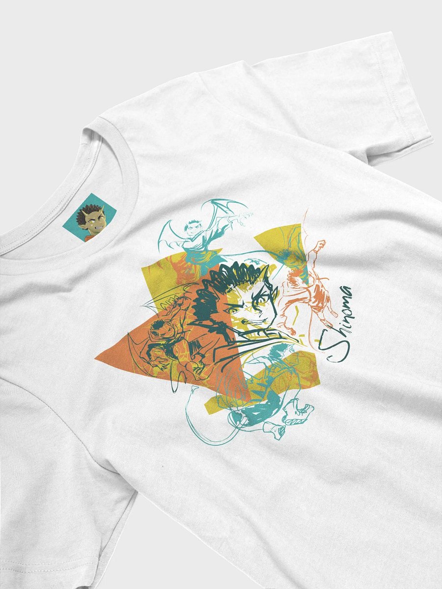 SHINOMA — MULTI-SKETCH — SUPERSOFT T-SHIRT product image (4)