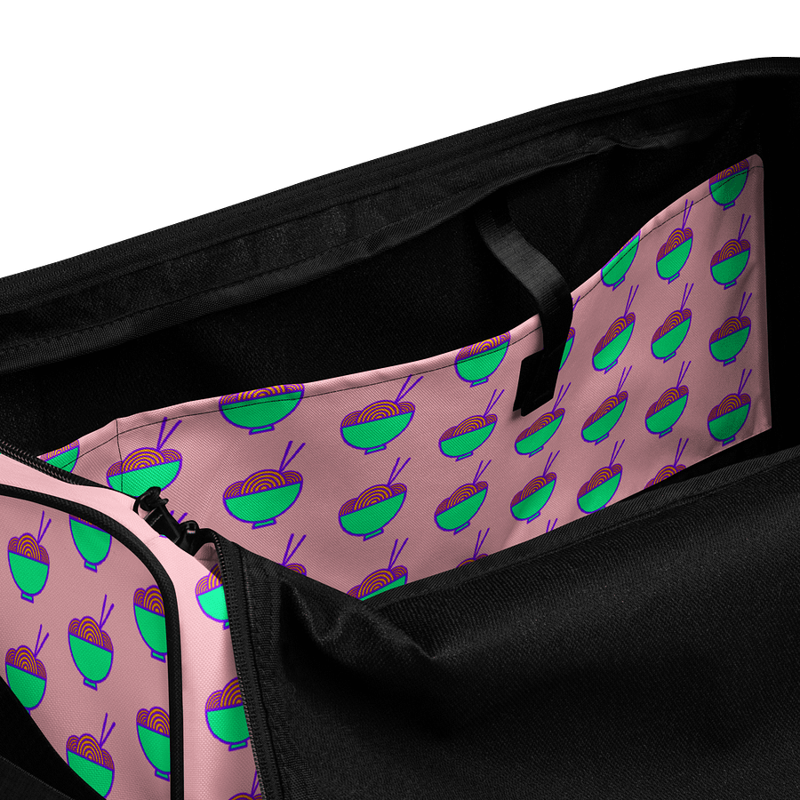 Noodle Crew Duffel Bag! (Pink) product image (6)