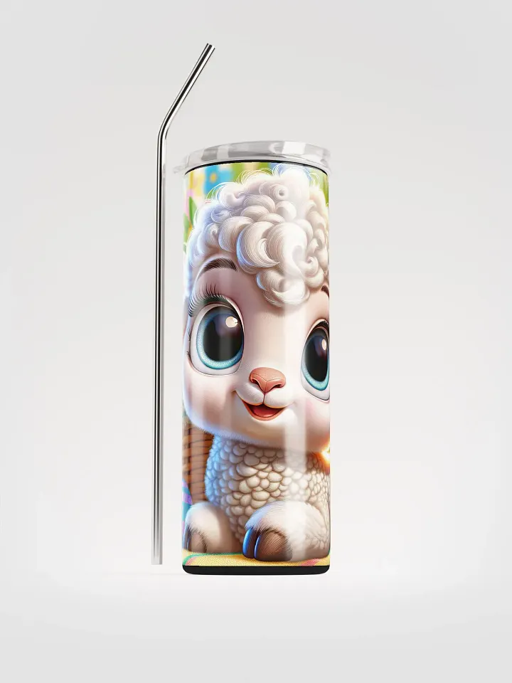 Easter Lamb Stainless Steel Tumbler product image (2)