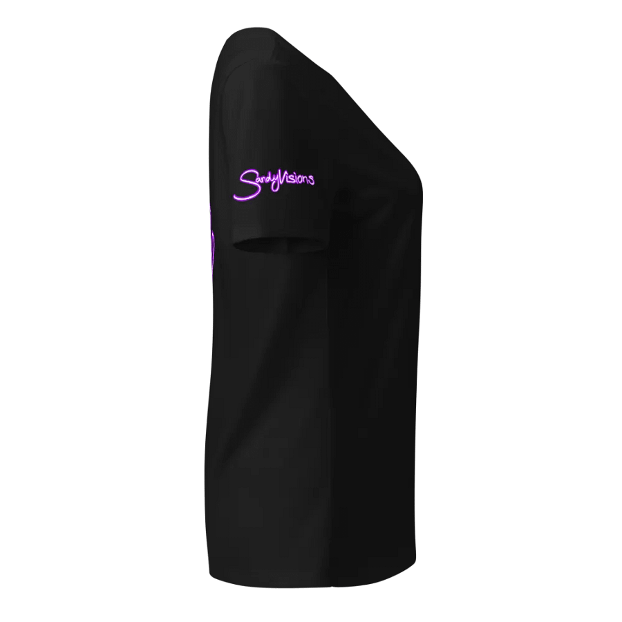 SandyVisions Skeleton Hand Women's V-Neck Tee product image (6)
