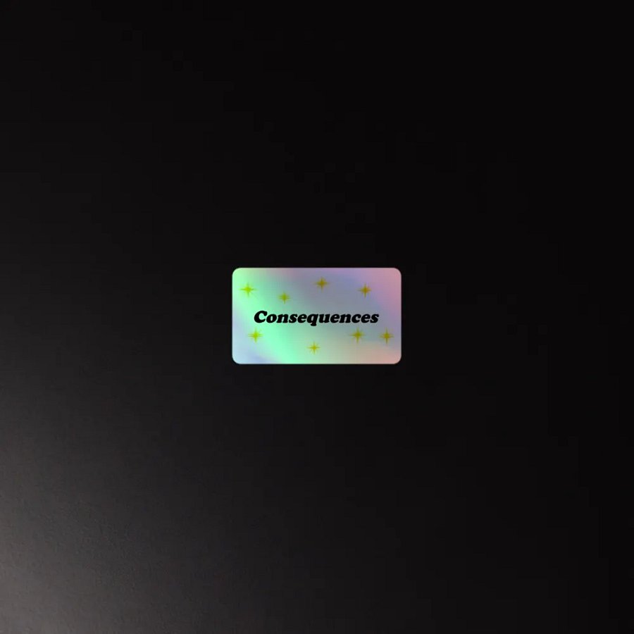 Consequences sticker product image (2)