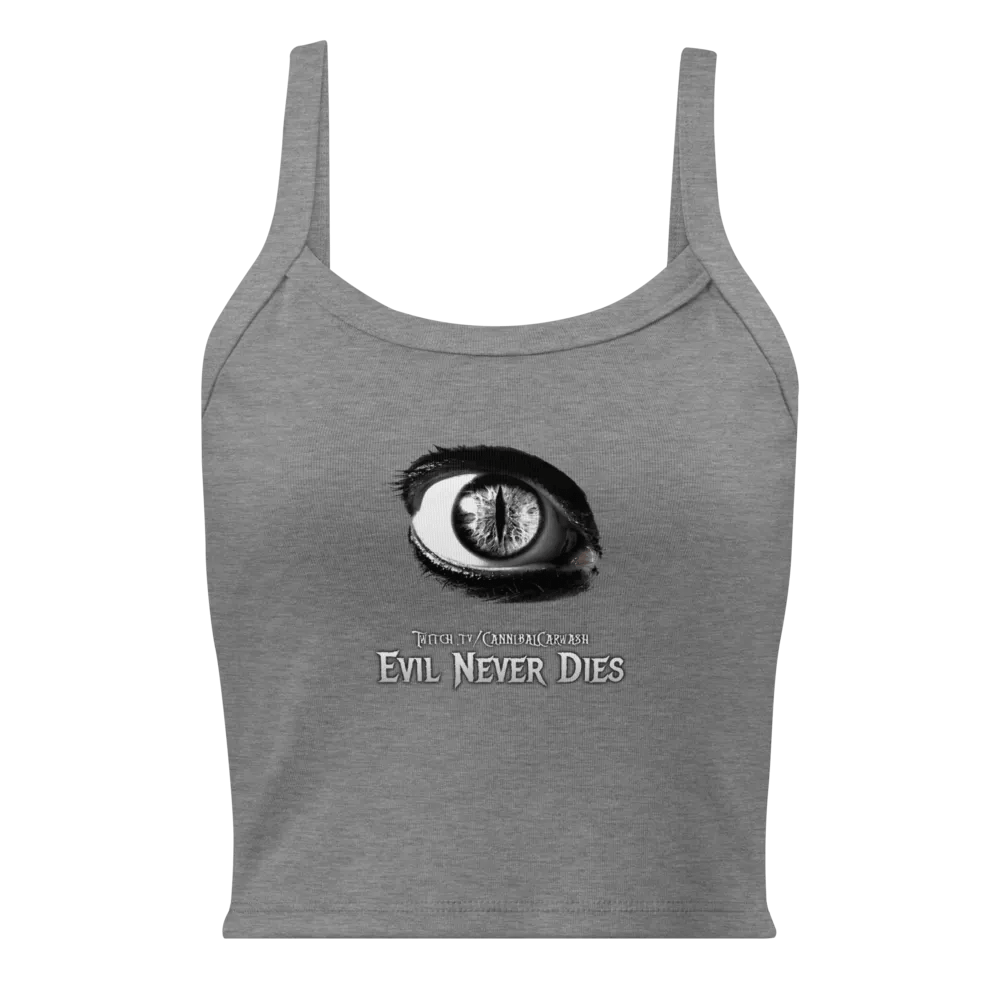 White Evil Never Dies - Micro-Rib Tank Top product image (3)