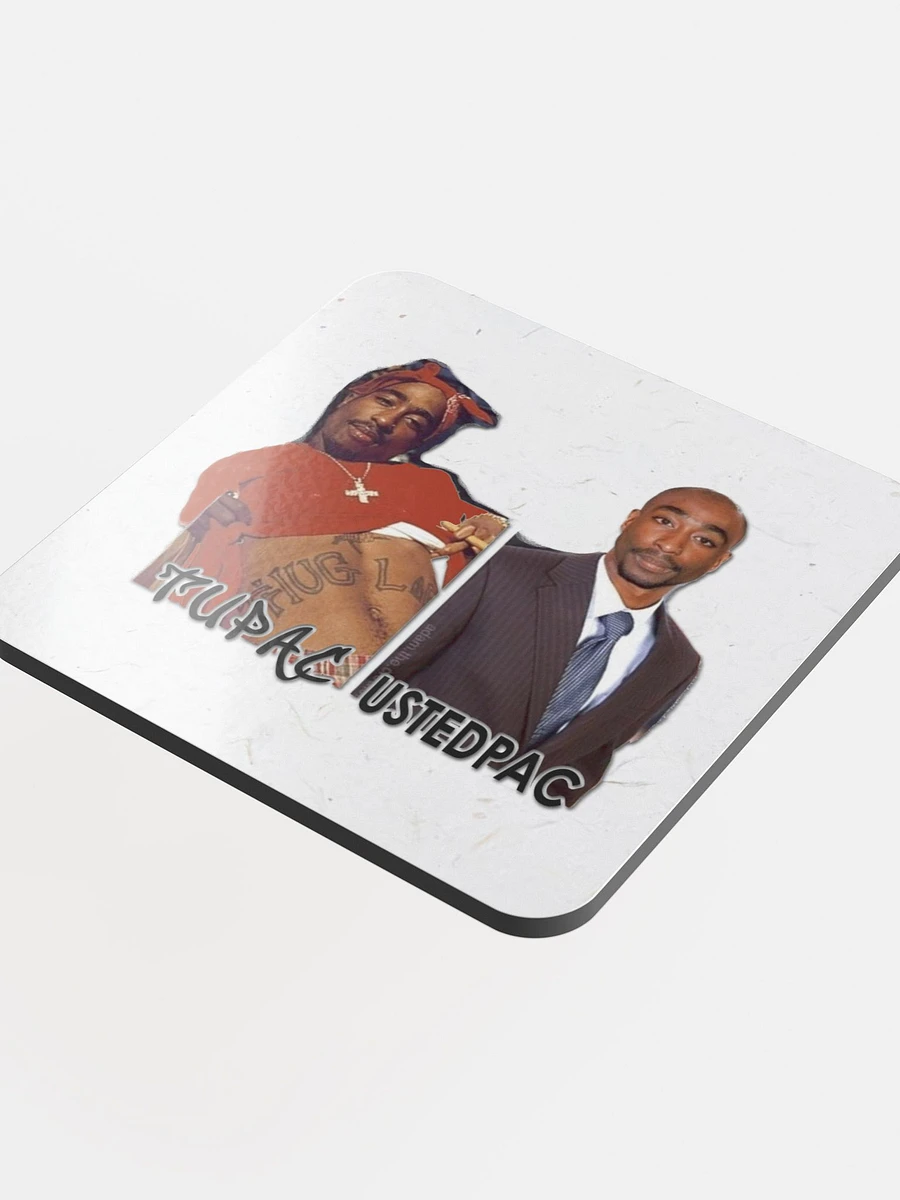 Tupac vs Ustedpac Beverage Coaster product image (4)