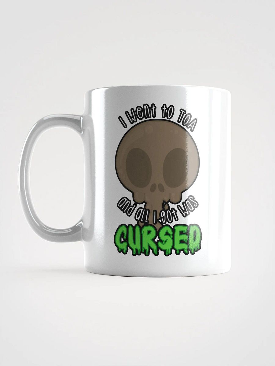 All I Got Was Cursed - Warrior - White Glossy Mug product image (6)