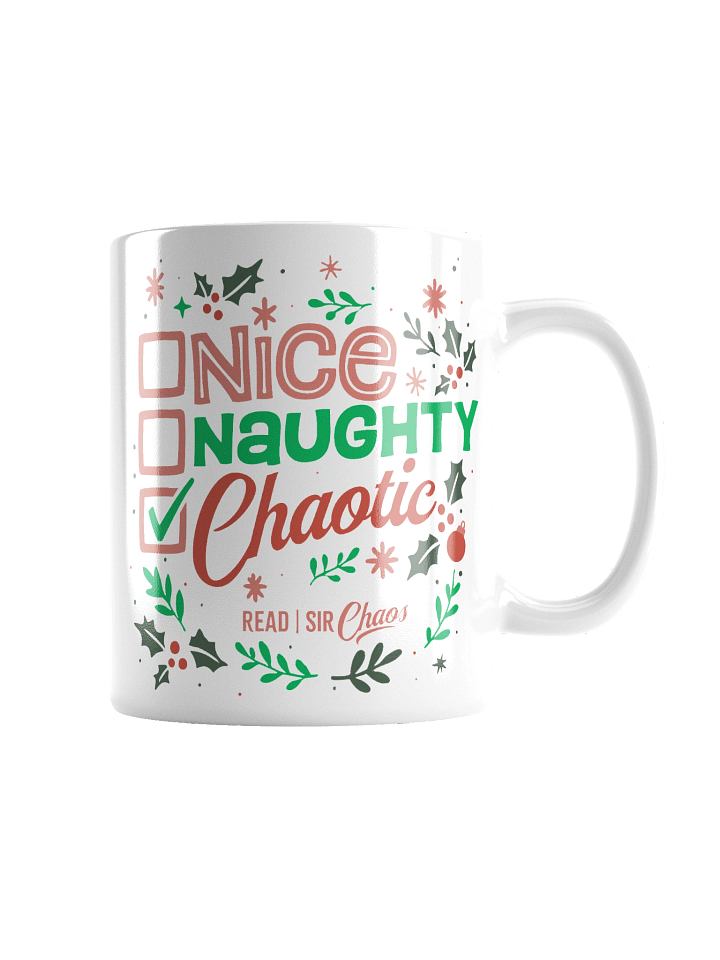 Nice, Naughty, Chaotic White Mug product image (4)