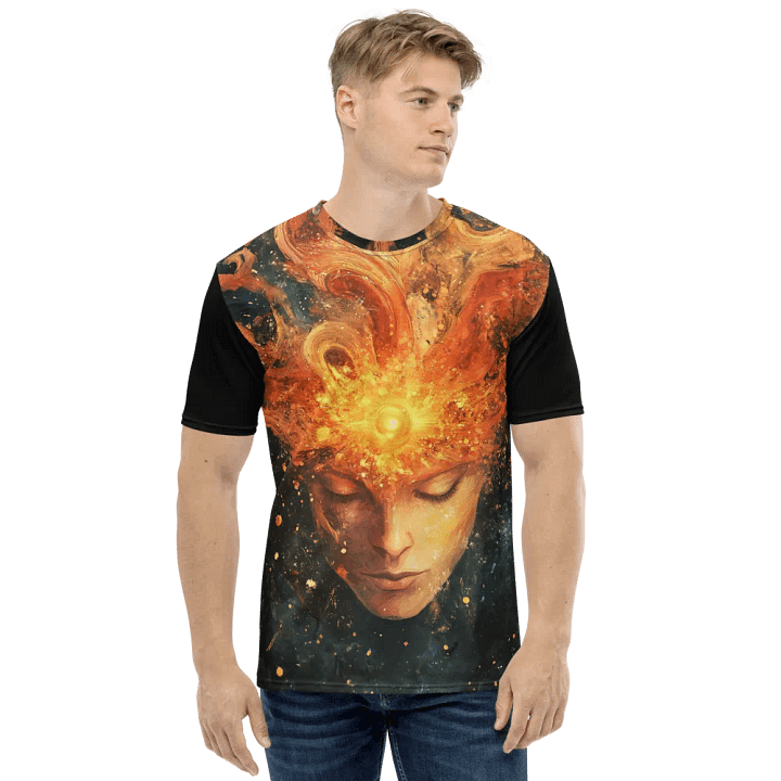 Cosmic Serenity All-Over Print T-Shirt product image (2)