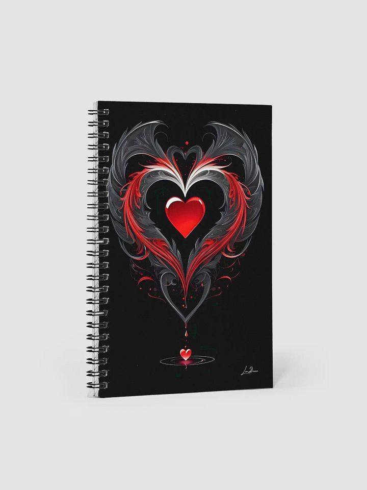 Gothic Heart - Spiral Notebook product image (1)