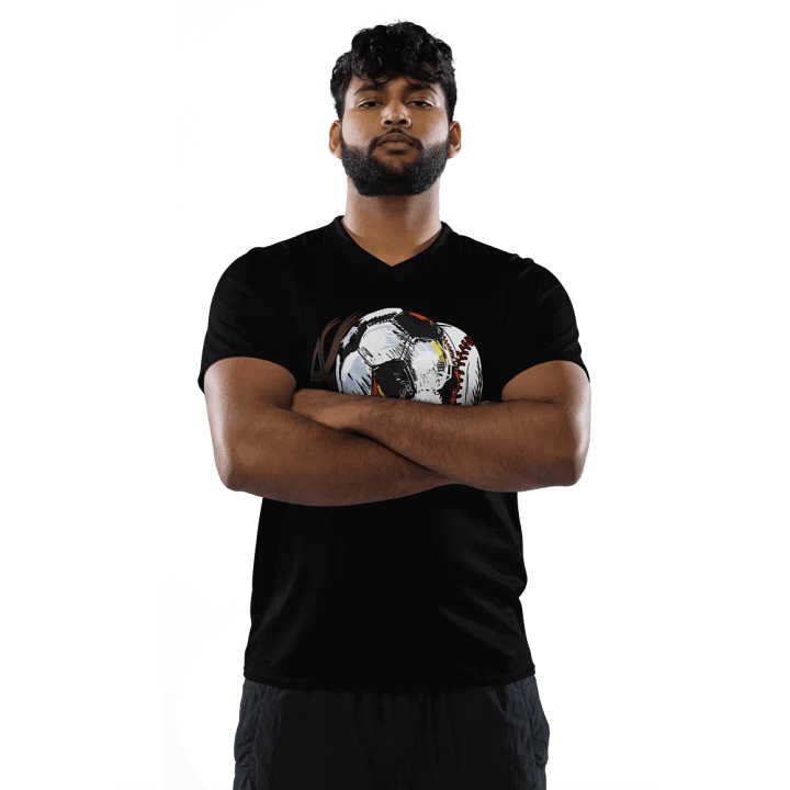 GUILLOVELO BLACK SPORTS JERSEY product image (1)