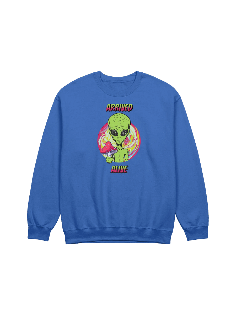 ARRIVED ALIVE ALIEN SWEATSHIRT product image (1)