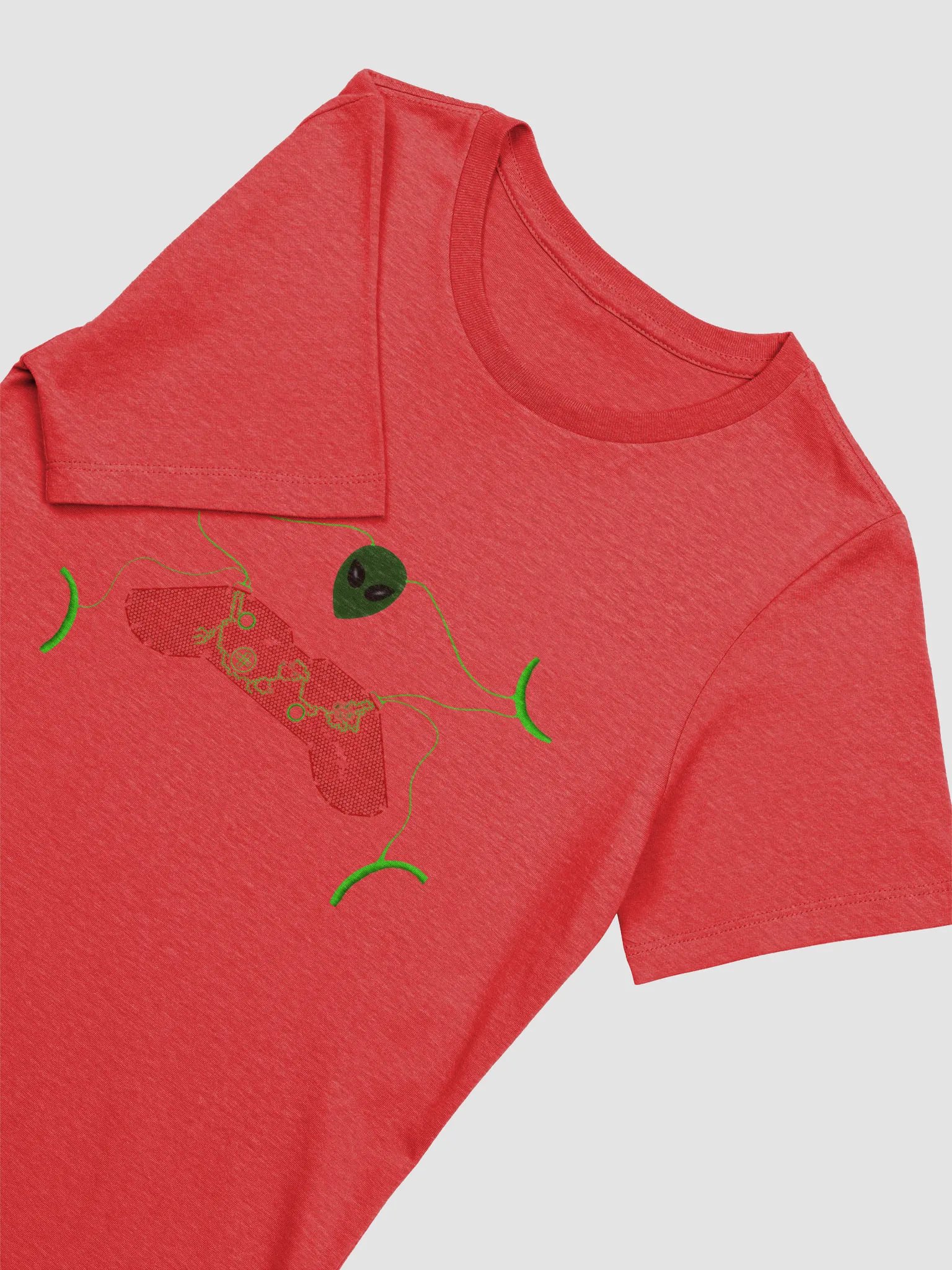 Neon Alien Gaming Relaxed-fit Tee product image (7)