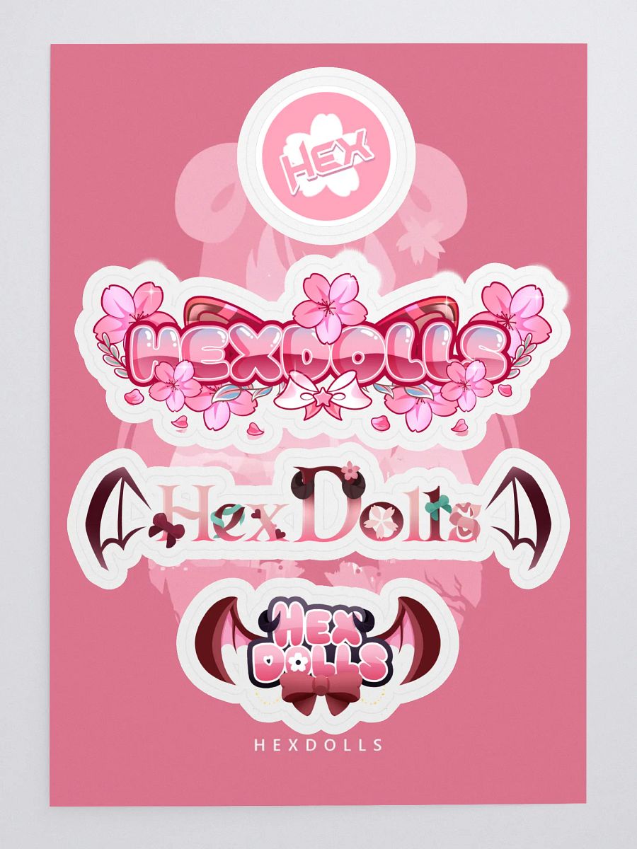 Evolution of Hex Logo Stickers product image (1)