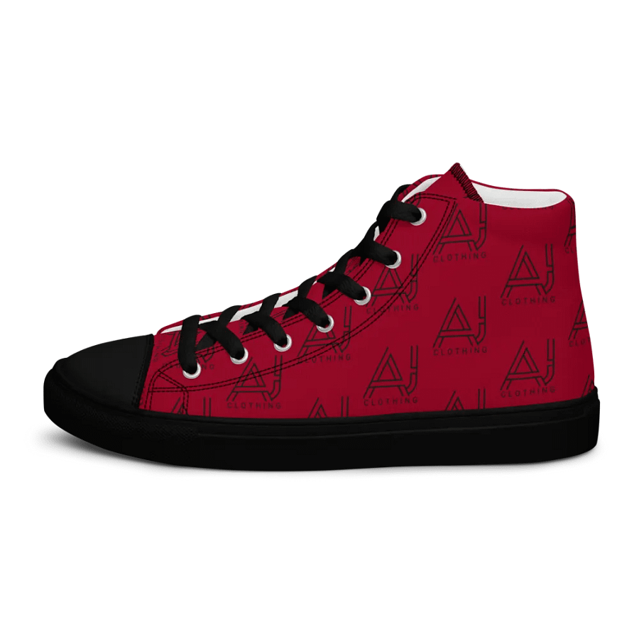 Red high tops product image (8)